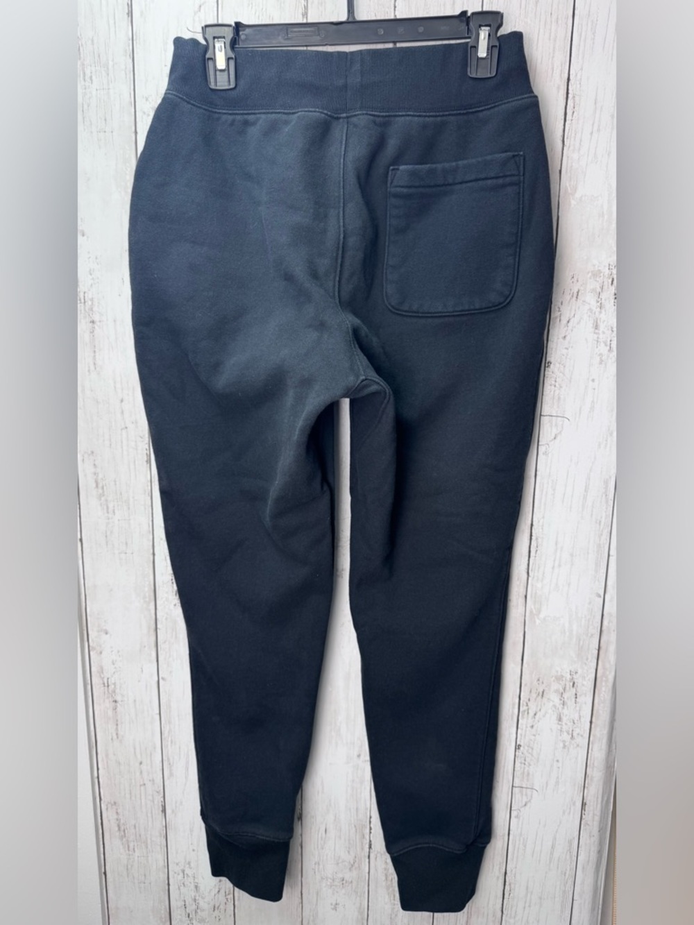Champion Black  Jogger Sweatpants with Logo size Medium - Picture 3 of 8